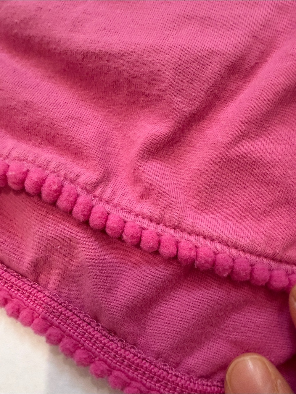 Tea Collection Raspberry Pom-Trim Knit Drawstring Shorts - Picture 3 of 4